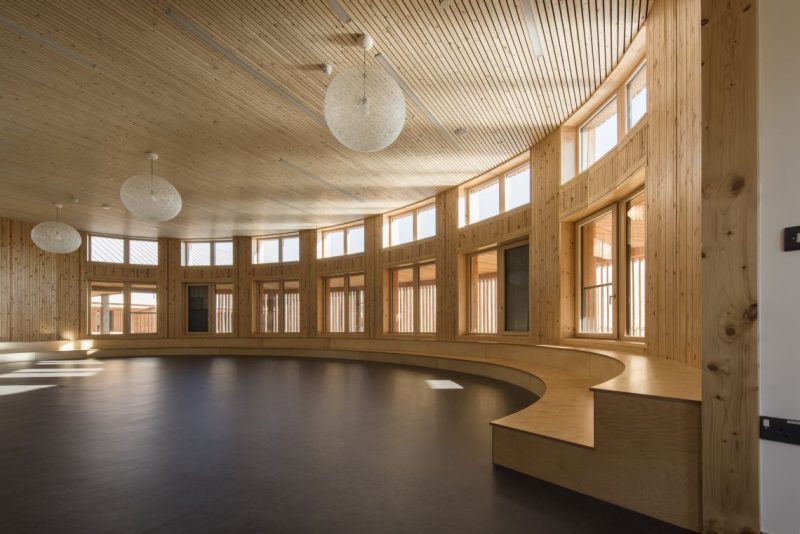 Passivhaus windows UK in school