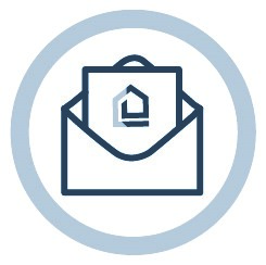 An icon of a piece of opened mail.
