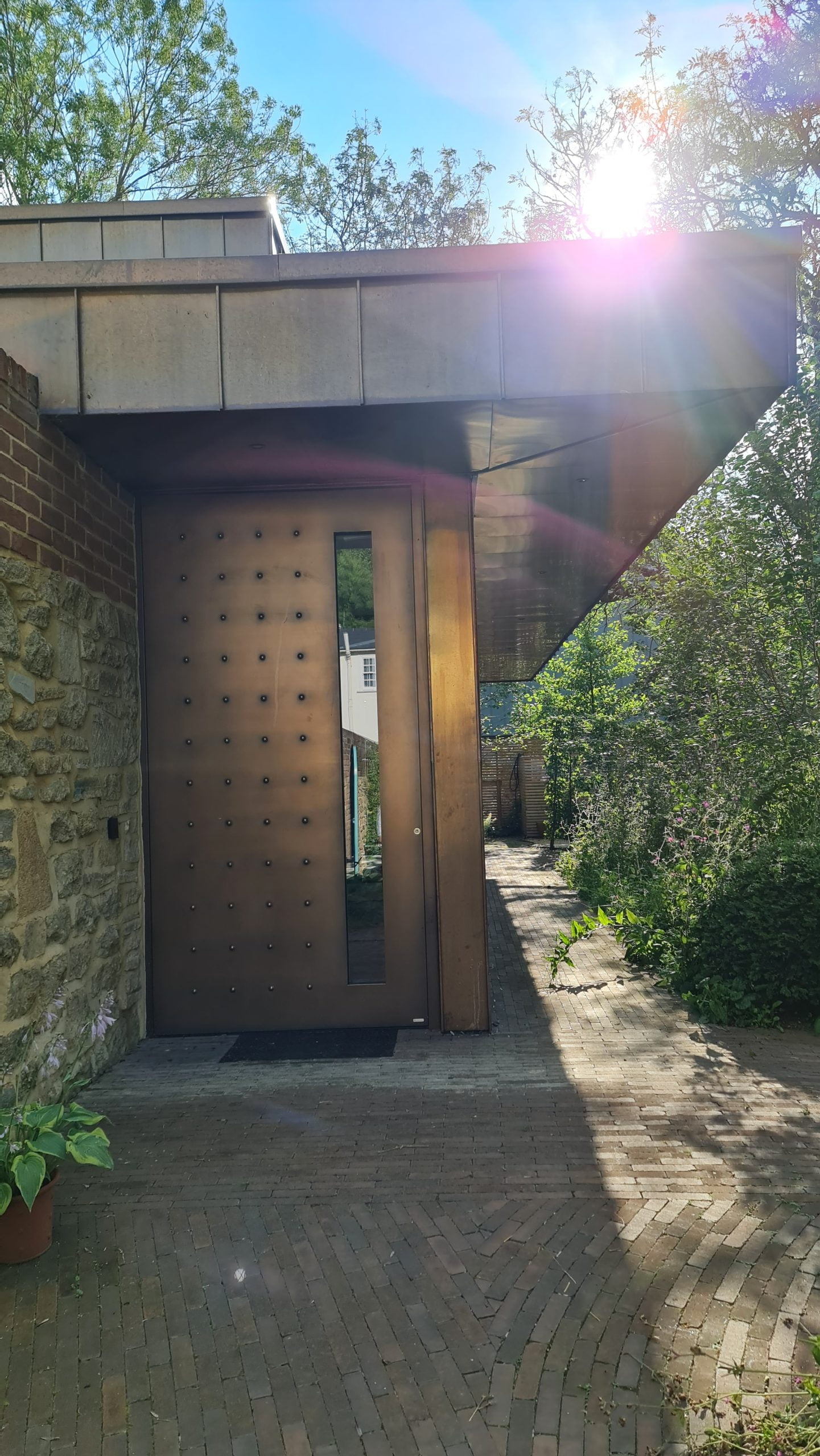 oxford project front door view